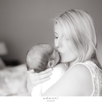 jackson family lifestyle newborn shoot