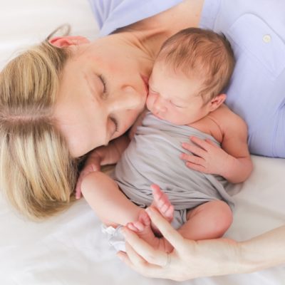 barnard family | newborn photos in studio