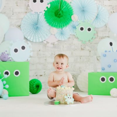 cake smash shoot | covid theme