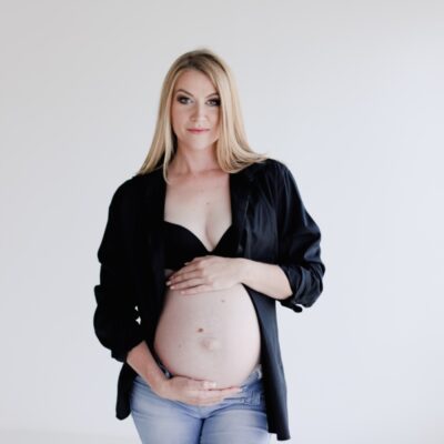simone | maternity photo shoot centurion studio