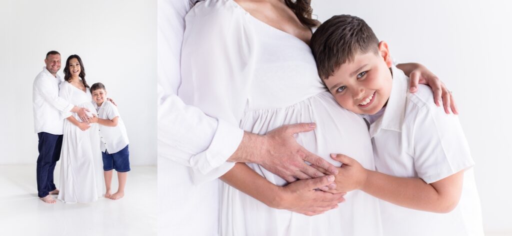 neutral maternity photos