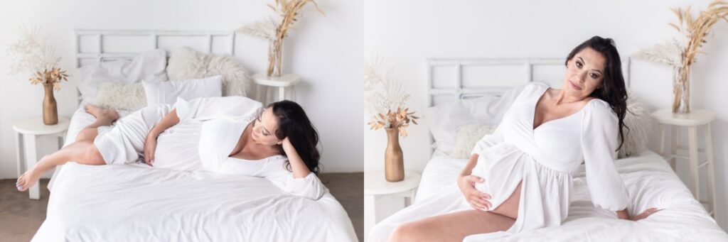 neutral maternity photos