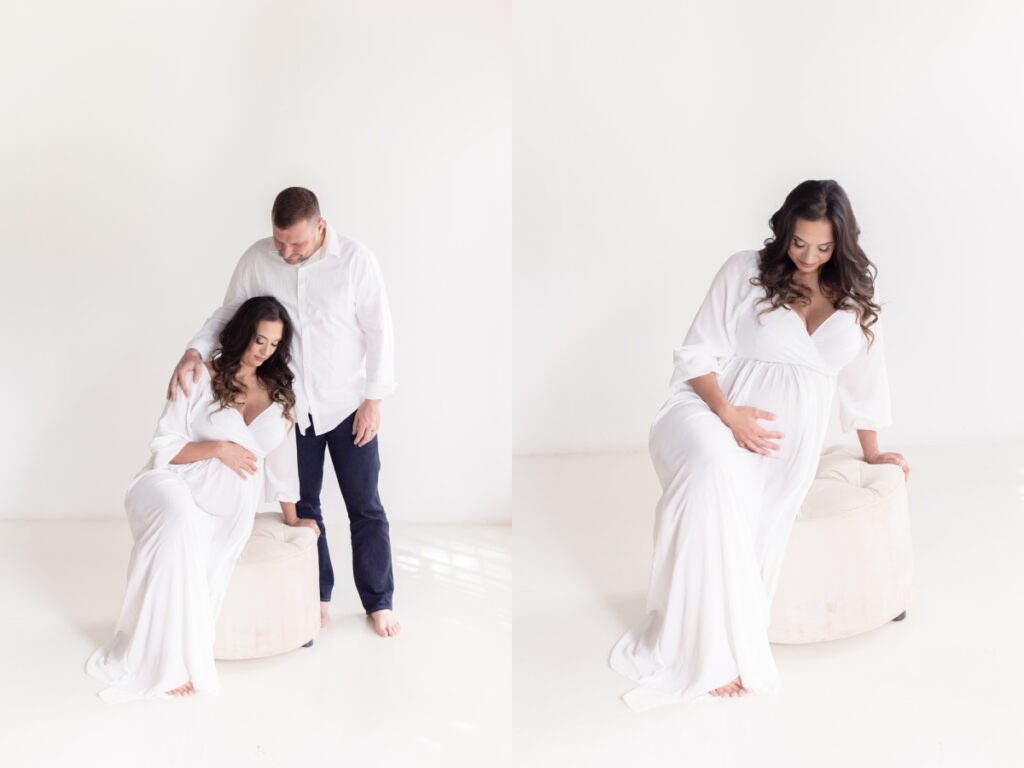 neutral maternity photos