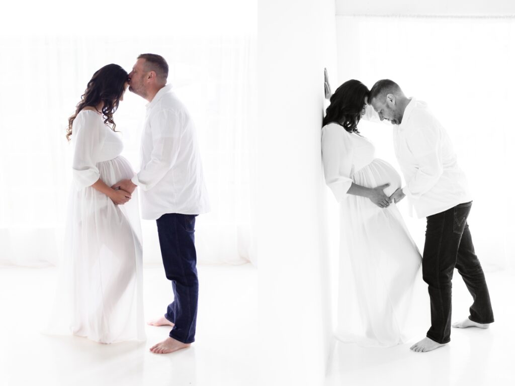 neutral maternity photos