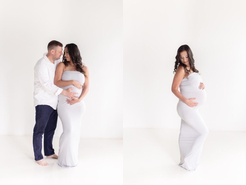 neutral maternity photos