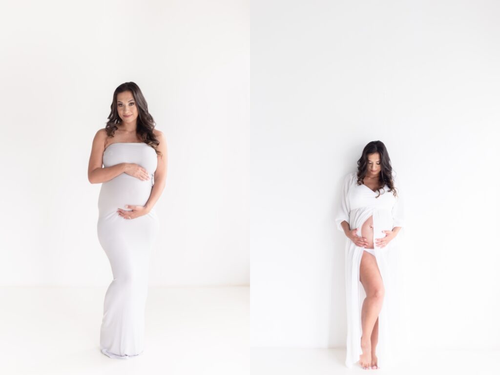 neutral maternity photos
