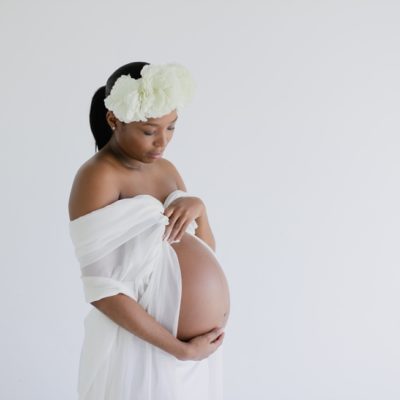 thando | maternity shoot in studio