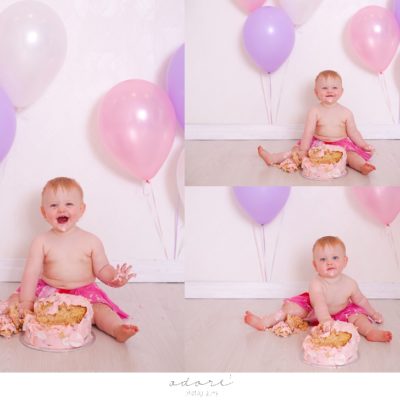 one year birthday | allison’s cake smash shoot